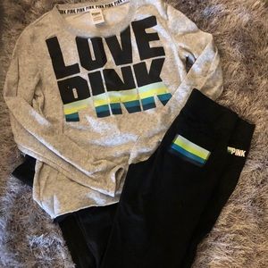 Victoria’s Secret Pink outfit. Size small